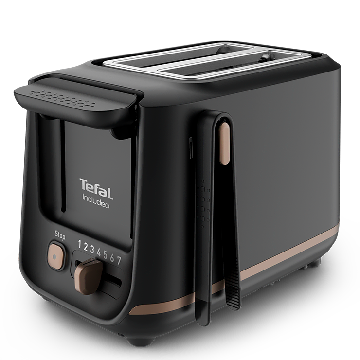 The ergonomic design of this Includeo toaster is designed to make your daily life easier.
