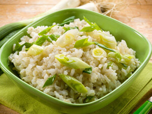 Bacon Leek Risotto