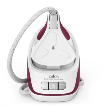 TEFAL Tefal Express Essential SV6110 Steam Generator Iron / White & Ruby  Red SV6110G0