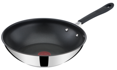 JAMIE OLIVER JAMIE OLIVER QUICK & EASY STAINLESS STEEL wok frypan 28 cm  E3031944