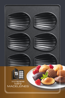 Tefal XA801512 Mini moules à gâteaux Collection Snack