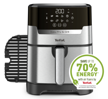 Tefal Easy Fry Precision 2-in-1 Digital Air Fryer and Grill 4.2 Litre  Capacity 8