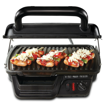 TEFAL Ultracompact 3in1 Versatile, Health Grill, Black, 2000W, 4-6 GC308840