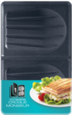 TefaL XA800112 XA 8001 Snack Collection Toasted Sandwich Maker  Non Stick Plates Set, Black: Platters