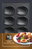 Tefal XA801212 Mini Bites Plates Set, Non-Stick, Snack Time, Accessory,  Snack Collection,Black,small
