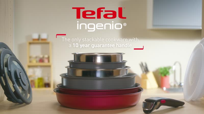 Batterie de cuisine INGENIO PREFERENCE ON L9749432, 13 pièces, acier  inoxydable, Tefal 