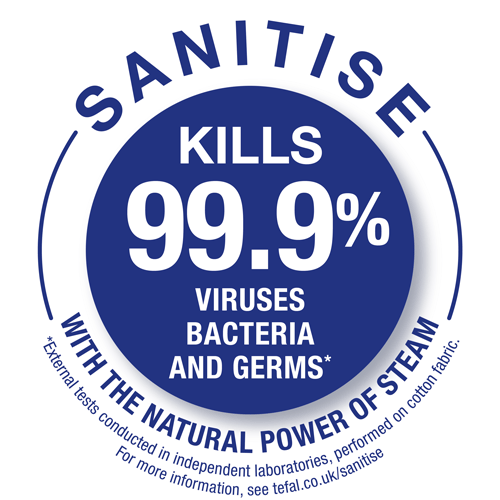 Sanitise 99.99% virus bacteria and germs