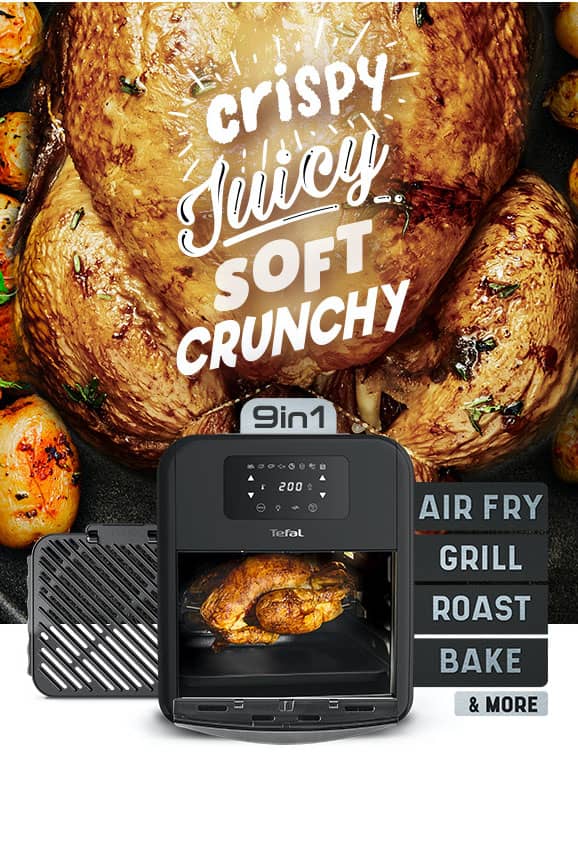 Easy Fry 9in1 Air Fryer Oven from the Creators of Air Fryers Tefal UK. 