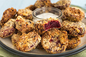 Sage & Onion Beetroot Nuggets
