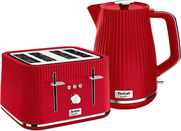 Qoo10 Tefal Kettle Subito Red Ki140f Stainless Steel Small Appliances