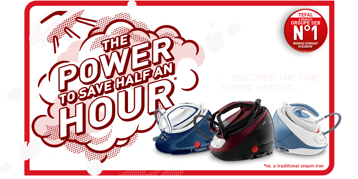 The power to save half an hour vs a traditional steam iron